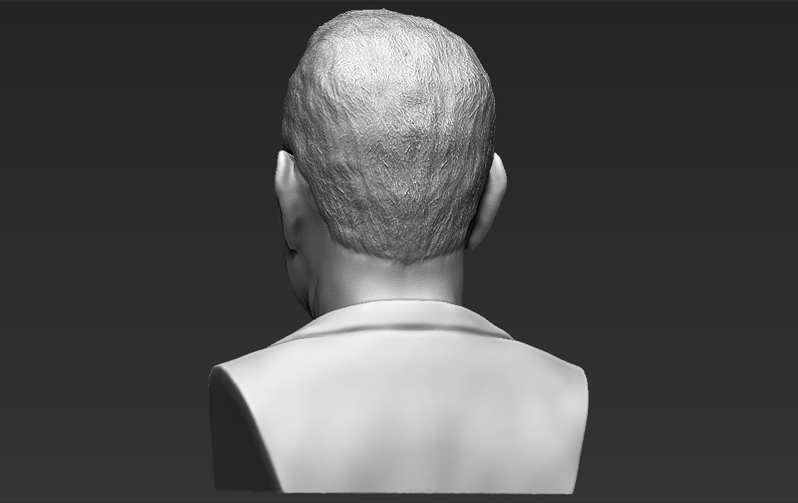 Tom Hanks bust 3D printing ready stl obj formats 3D print model_6