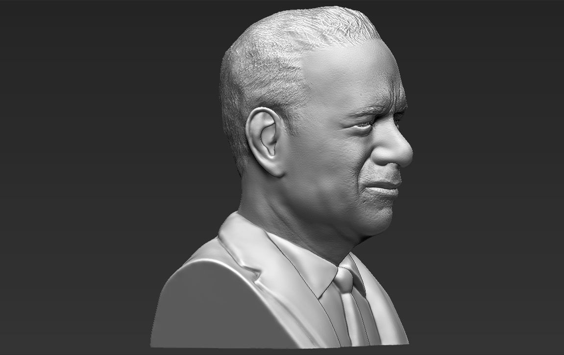 Tom Hanks bust 3D printing ready stl obj formats 3D print model_11