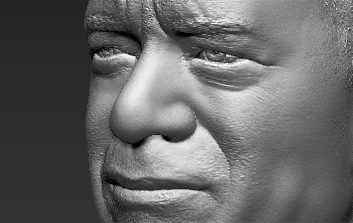 Tom Hanks bust 3D printing ready stl obj formats 3D print model_29