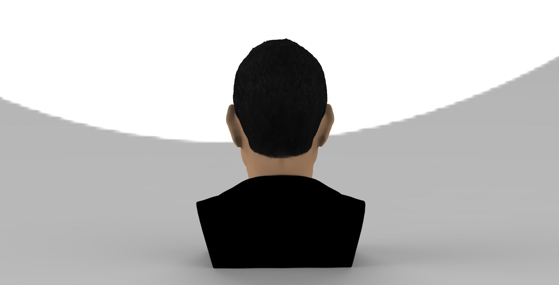 Tom Hanks bust ready for full color 3D printing 3D print model_6