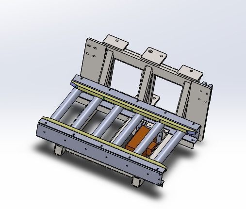 Electric elevator 3D model_9