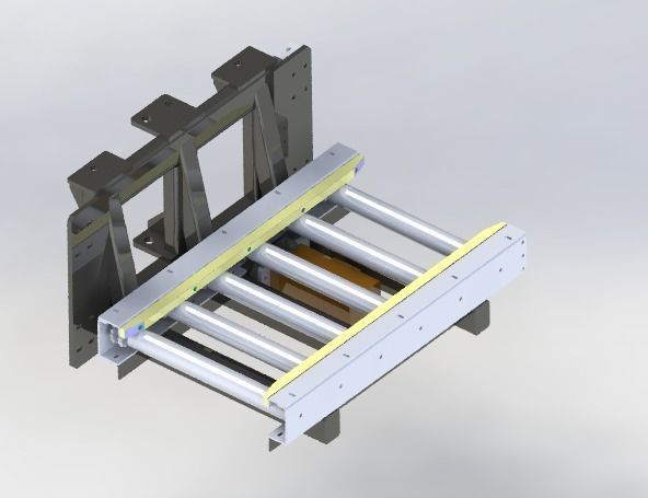 Electric elevator 3D model_3