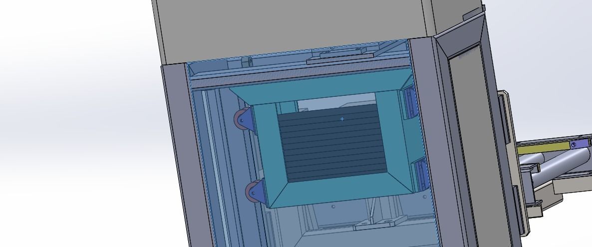 Electric elevator 3D model_11