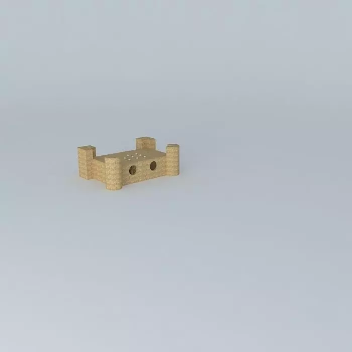 Ashdod sea fortress Free 3D model