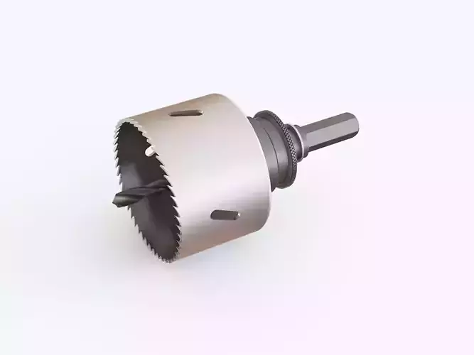 Hole saw 3D model