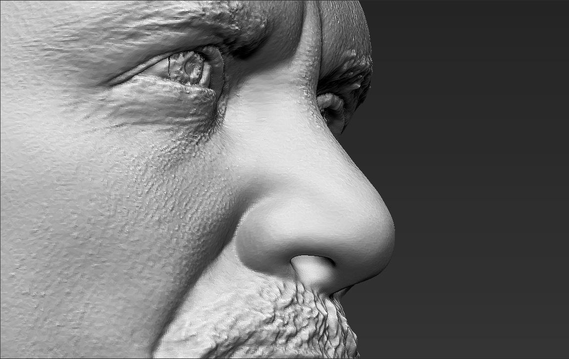 Stone Cold Steve Austin bust ready for full color 3D printing 3D print model_51