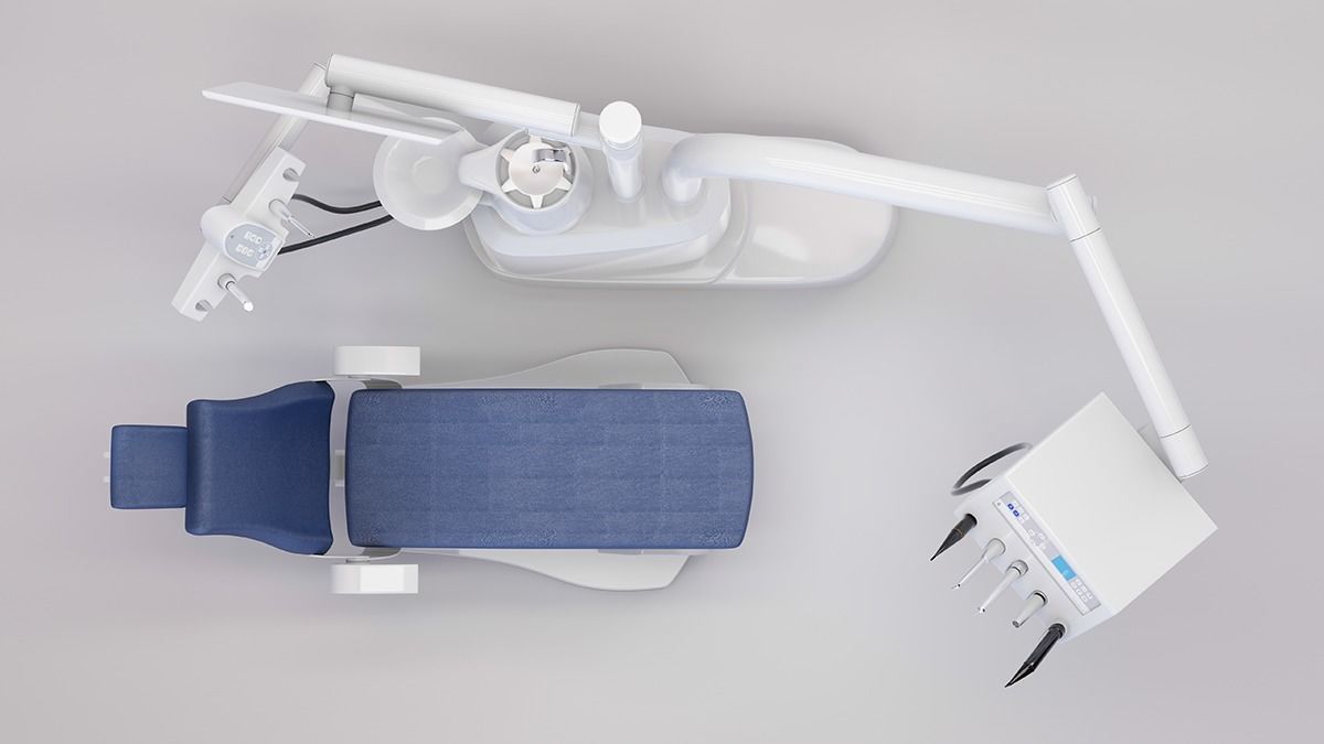 Dental chair KaVo Primus 1058 3D model_8