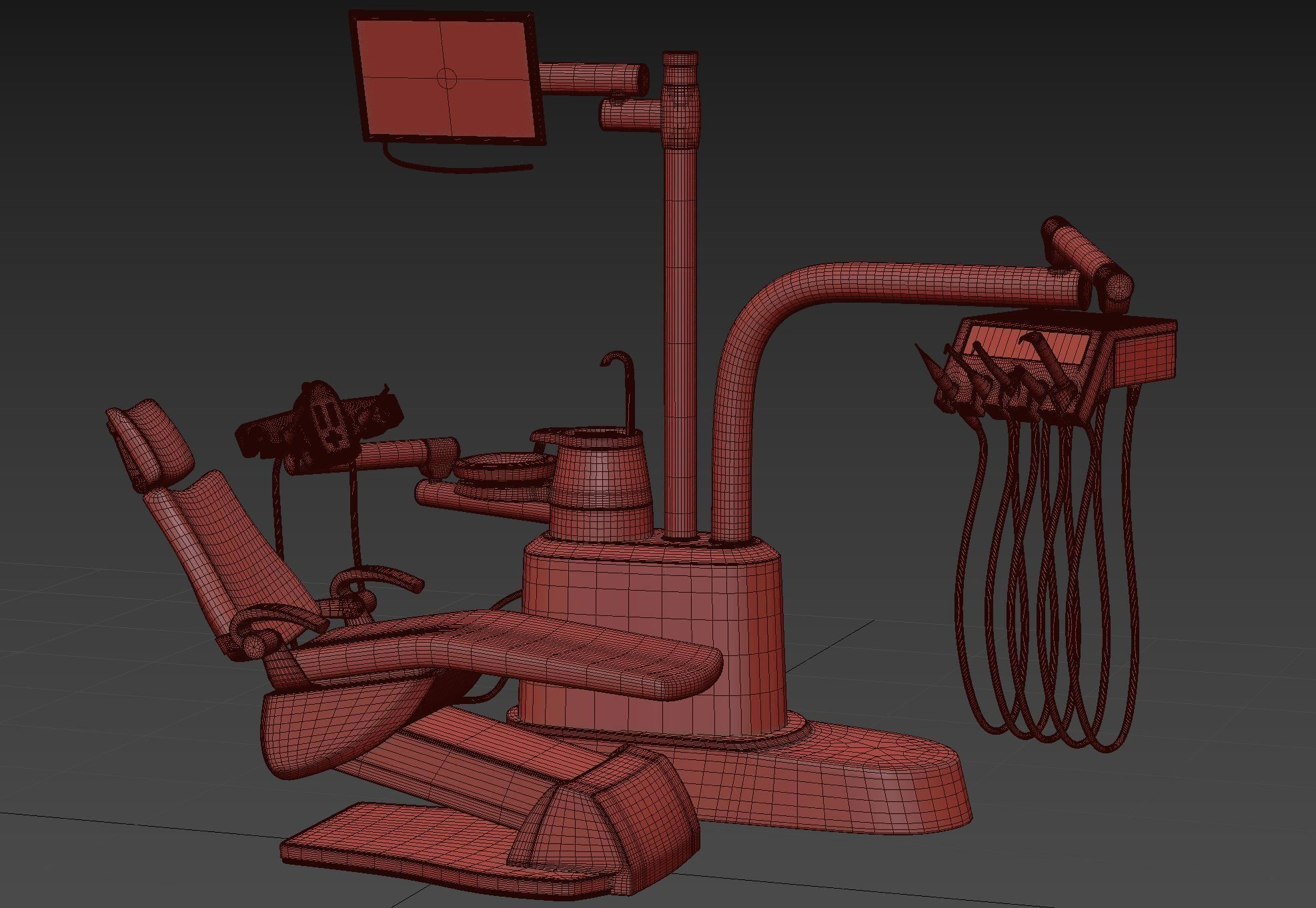 Dental chair KaVo Primus 1058 3D model_13