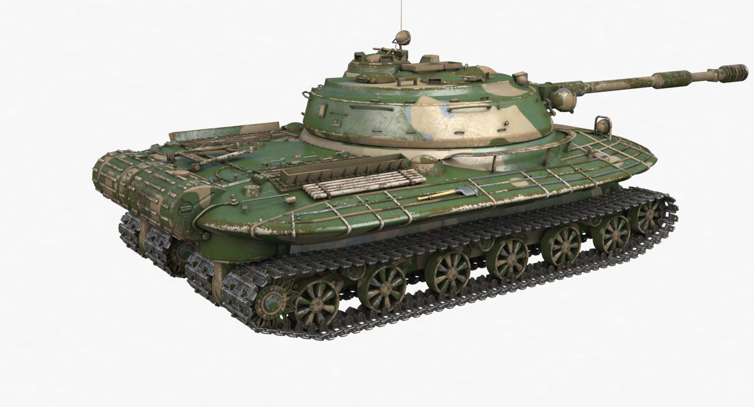 Tank Object 279 Vray 3D model_50