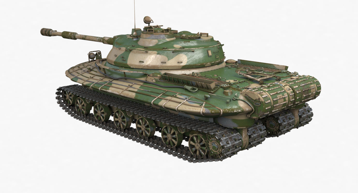 Tank Object 279 Vray 3D model_60