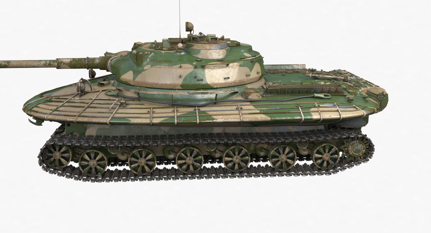 Tank Object 279 Vray 3D model_65