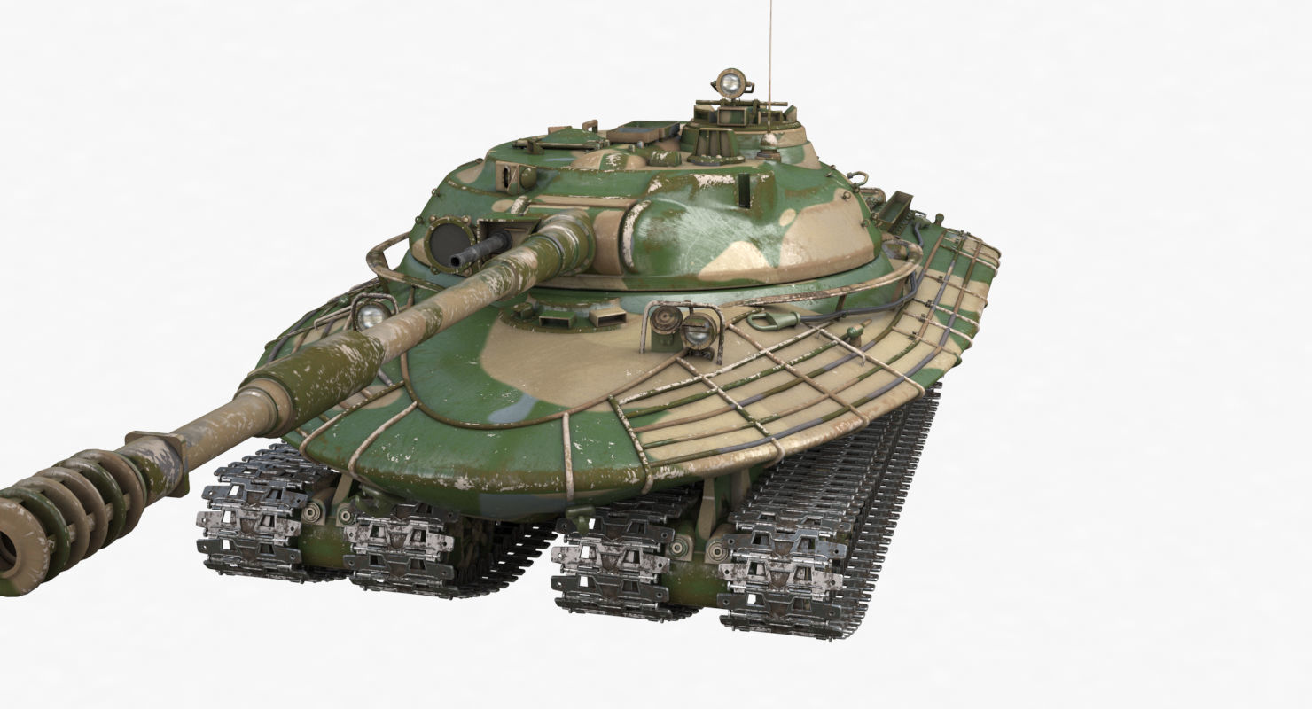 Tank Object 279 Vray 3D model_36