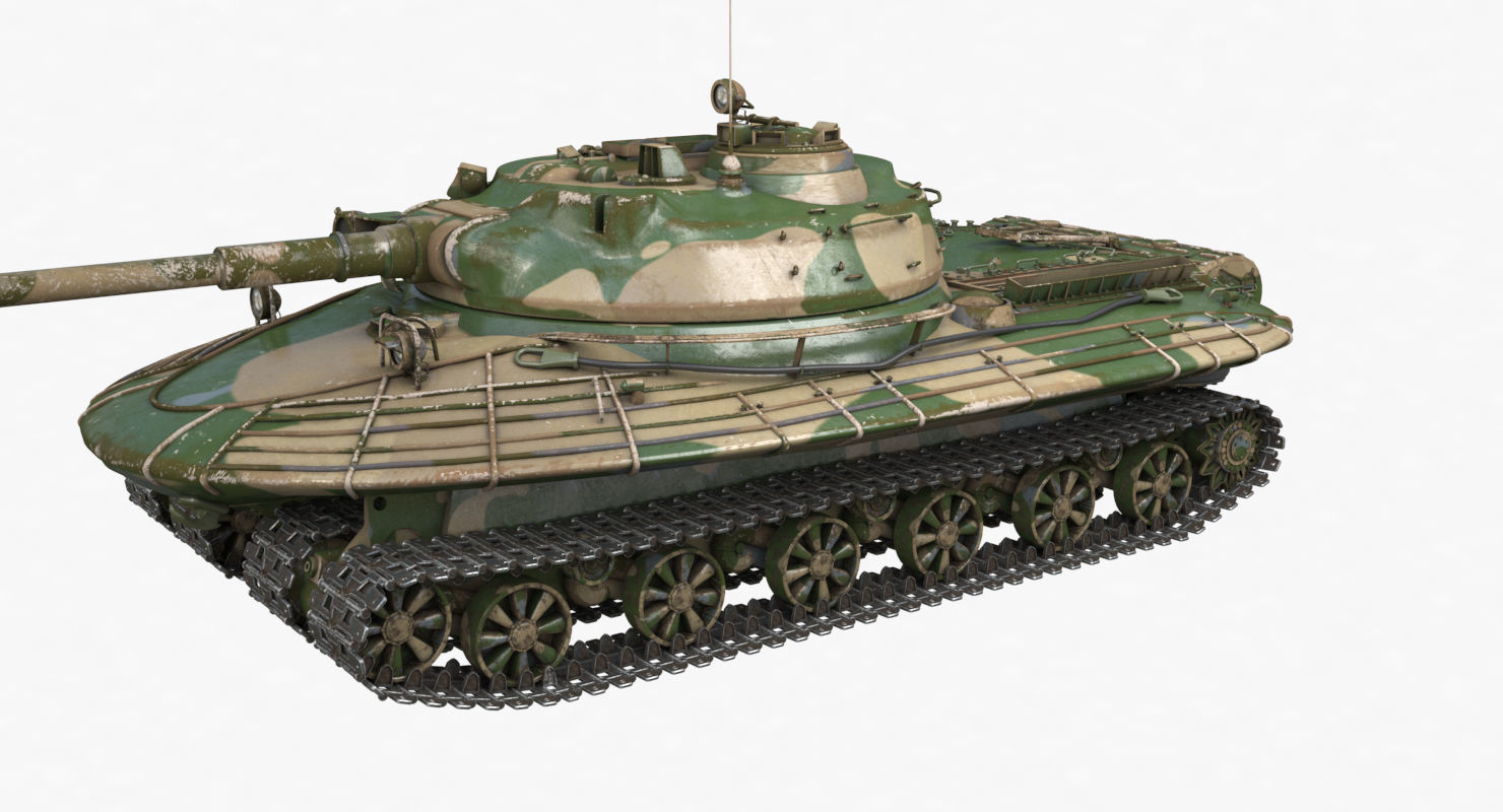 Tank Object 279 Vray 3D model_68