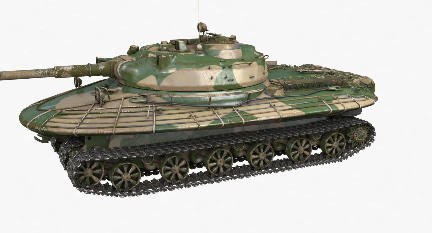 Tank Object 279 Vray 3D model_67