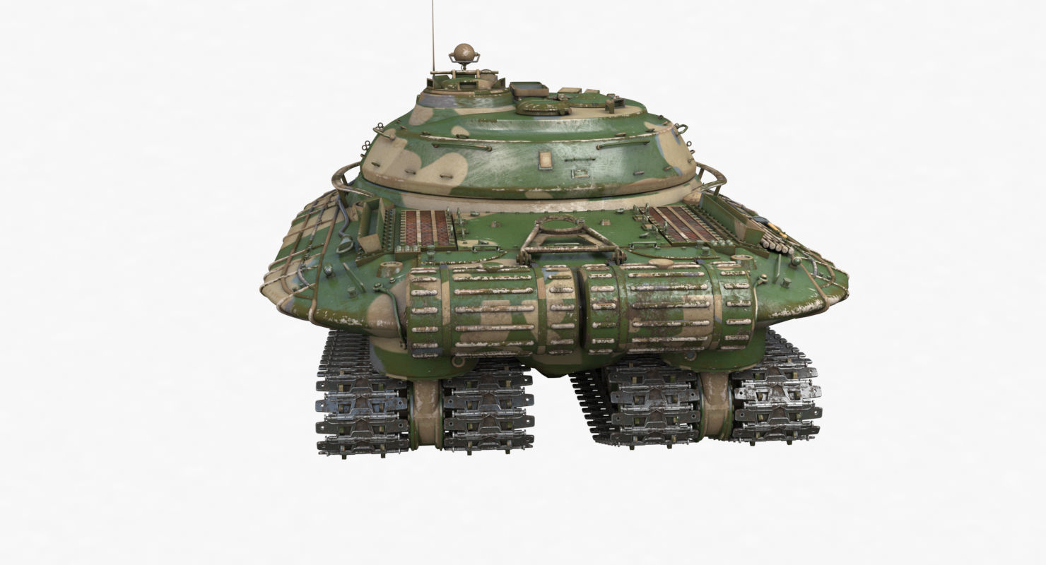Tank Object 279 Vray 3D model_56