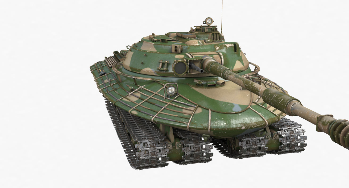 Tank Object 279 Vray 3D model_39