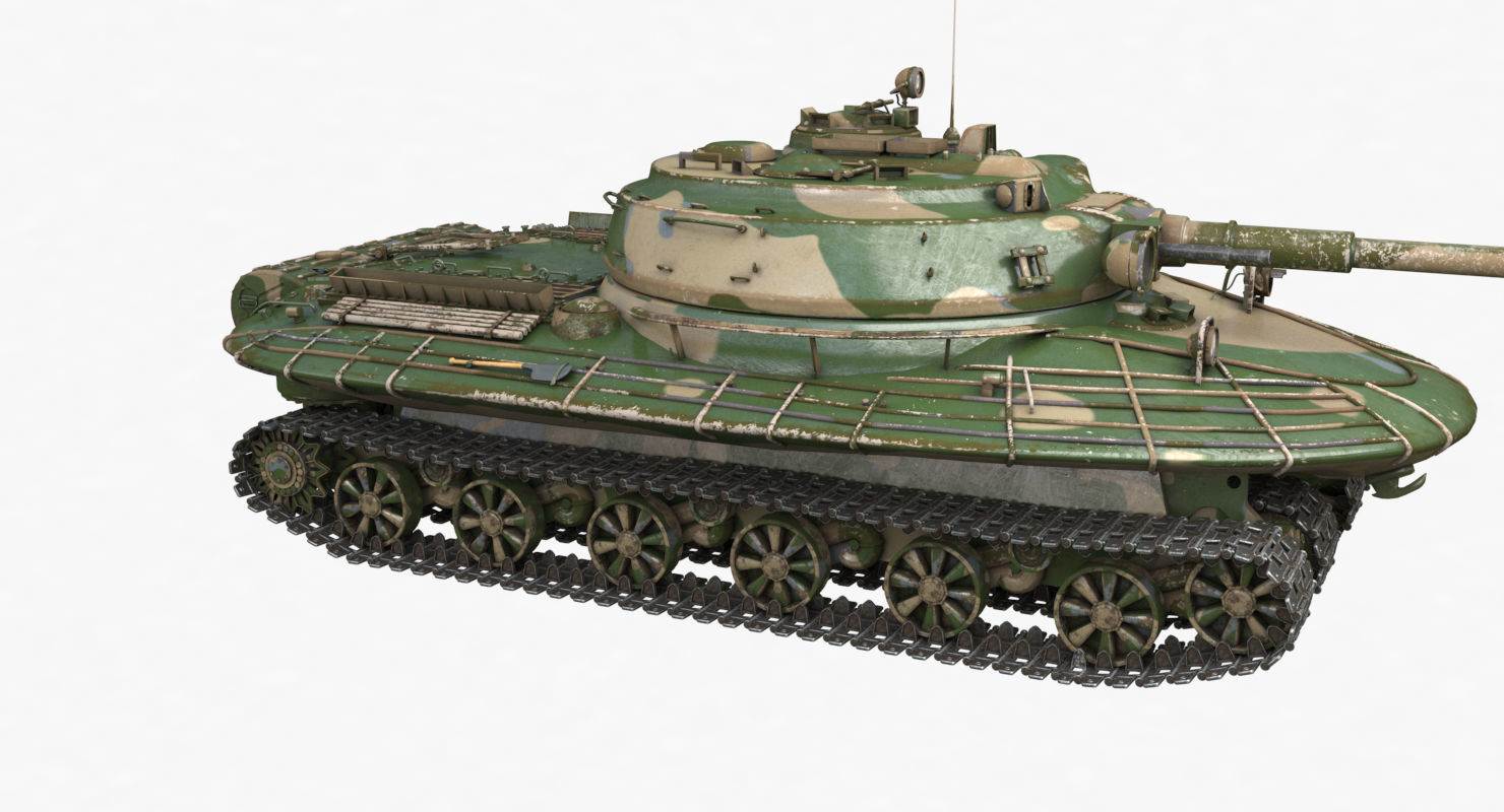 Tank Object 279 Vray 3D model_44