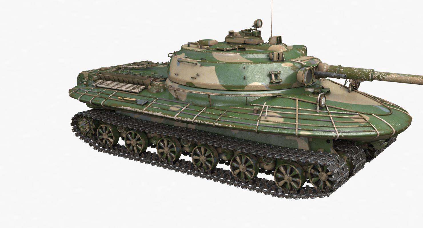 Tank Object 279 Vray 3D model_43