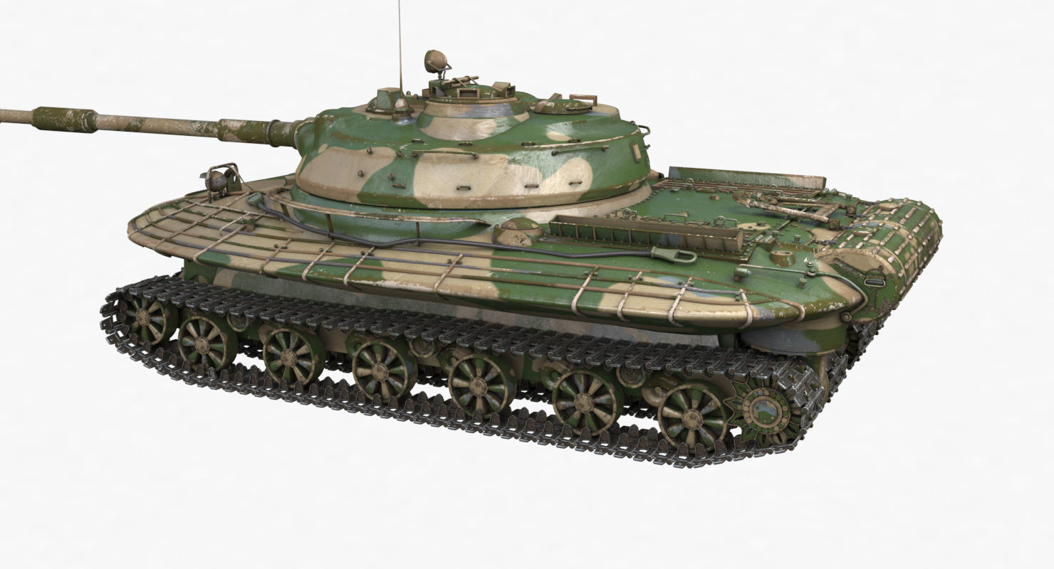 Tank Object 279 Vray 3D model_62