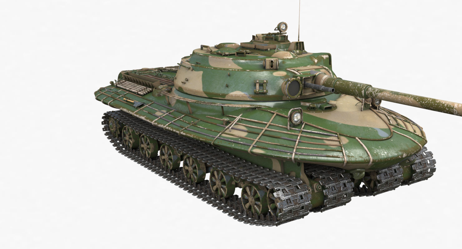 Tank Object 279 Vray 3D model_41