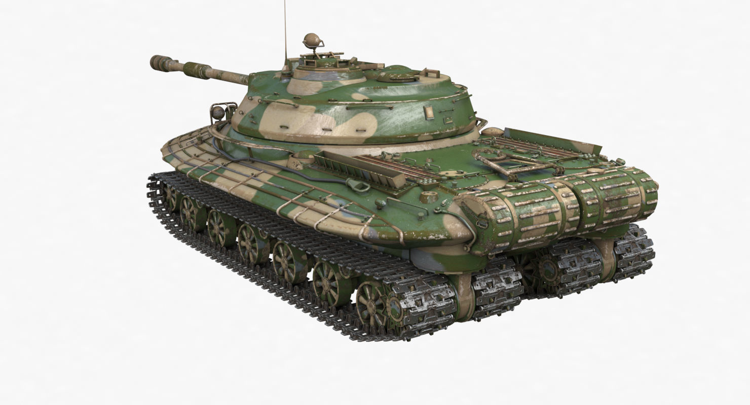 Tank Object 279 Vray 3D model_59