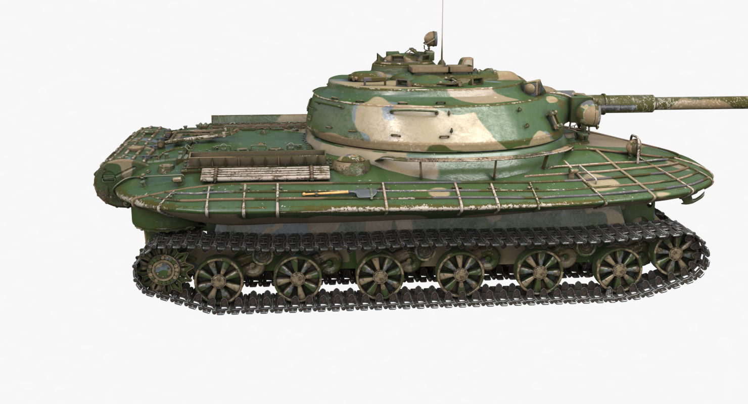 Tank Object 279 Vray 3D model_47
