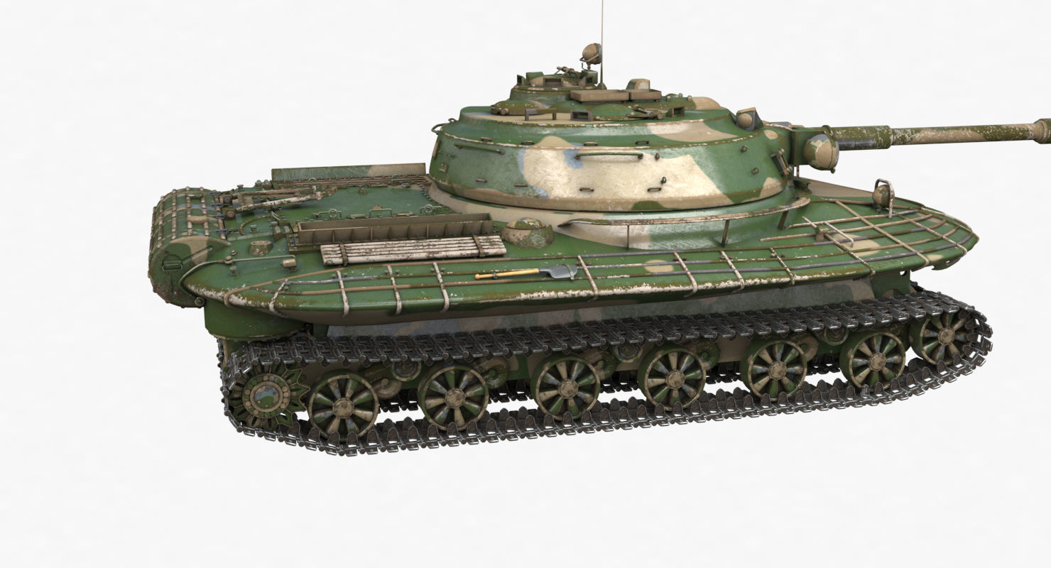 Tank Object 279 Vray 3D model_48