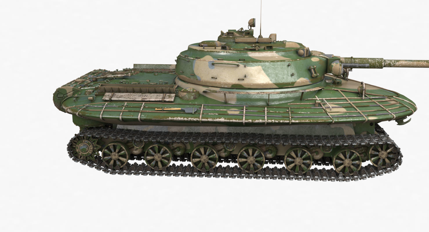 Tank Object 279 Vray 3D model_46