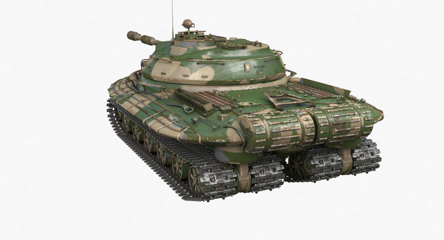 Tank Object 279 Vray 3D model_58