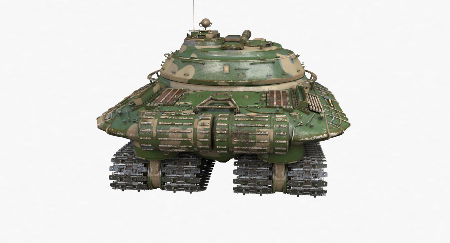 Tank Object 279 Vray 3D model_55