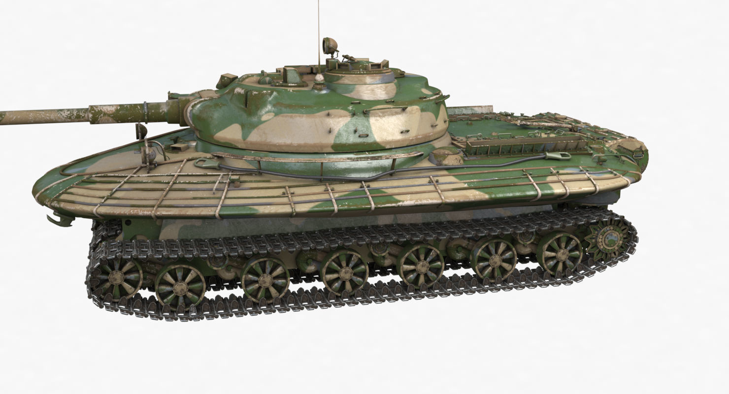 Tank Object 279 Vray 3D model_66