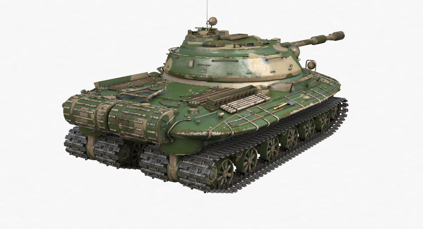 Tank Object 279 Vray 3D model_52