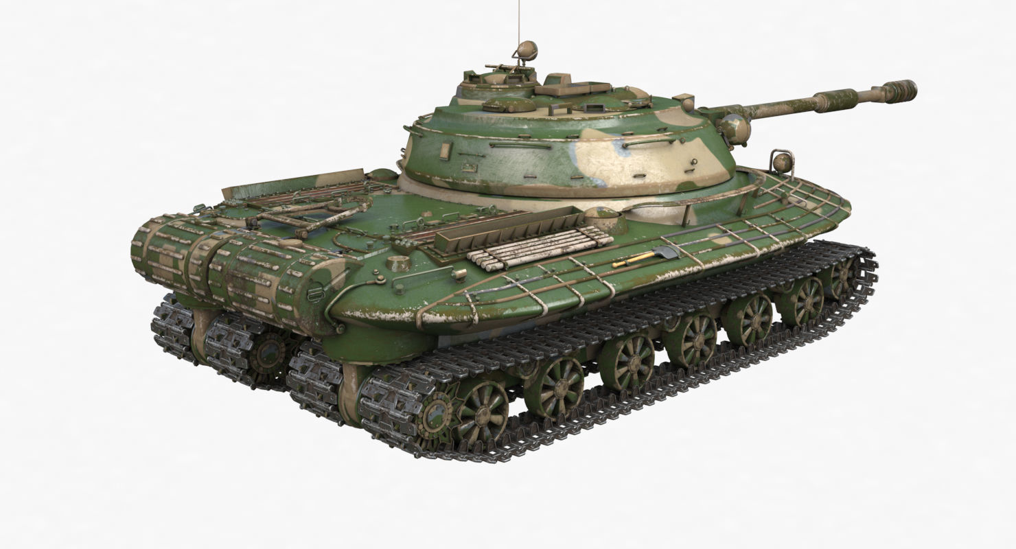 Tank Object 279 Vray 3D model_51