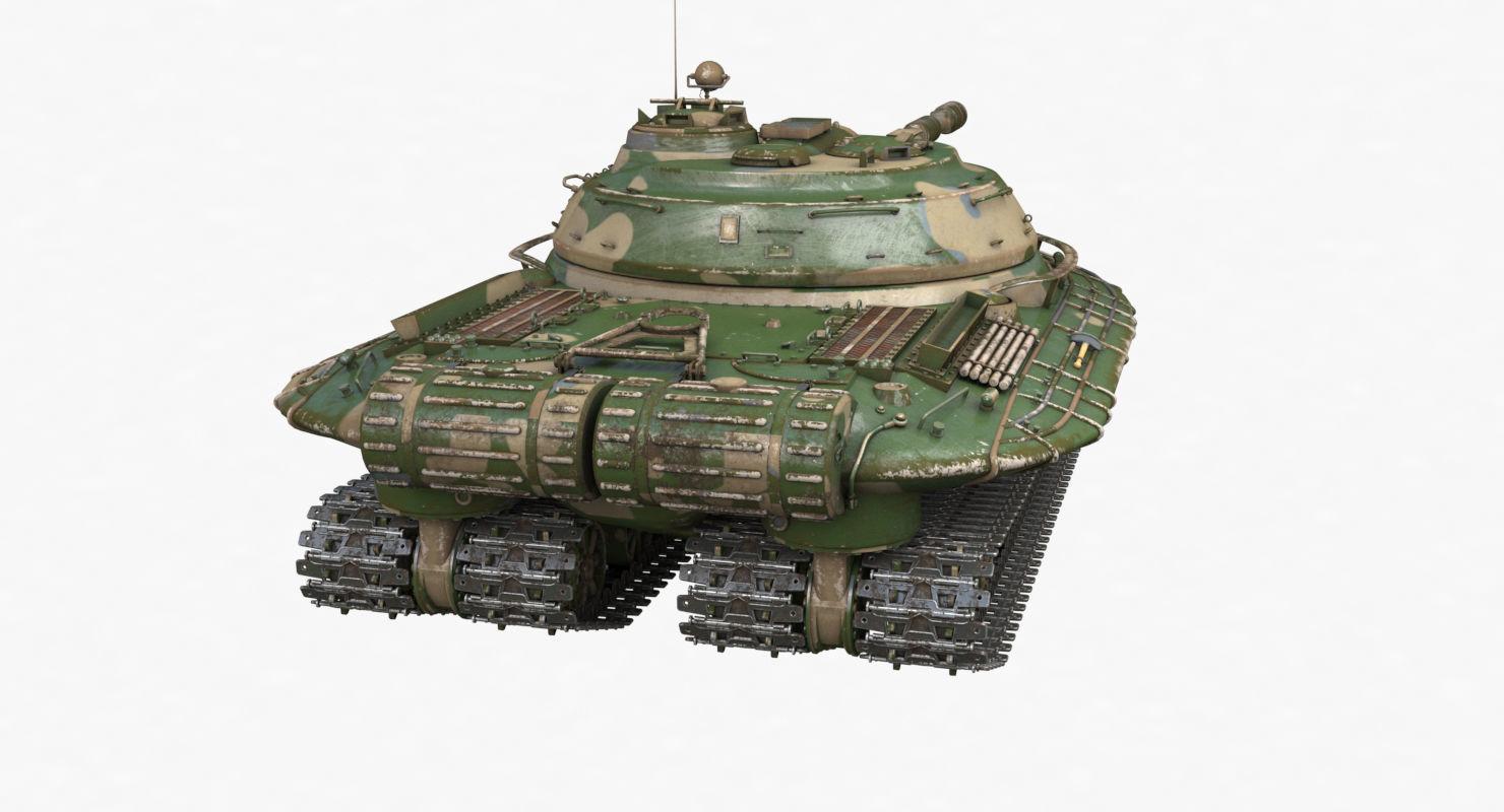 Tank Object 279 Vray 3D model_54