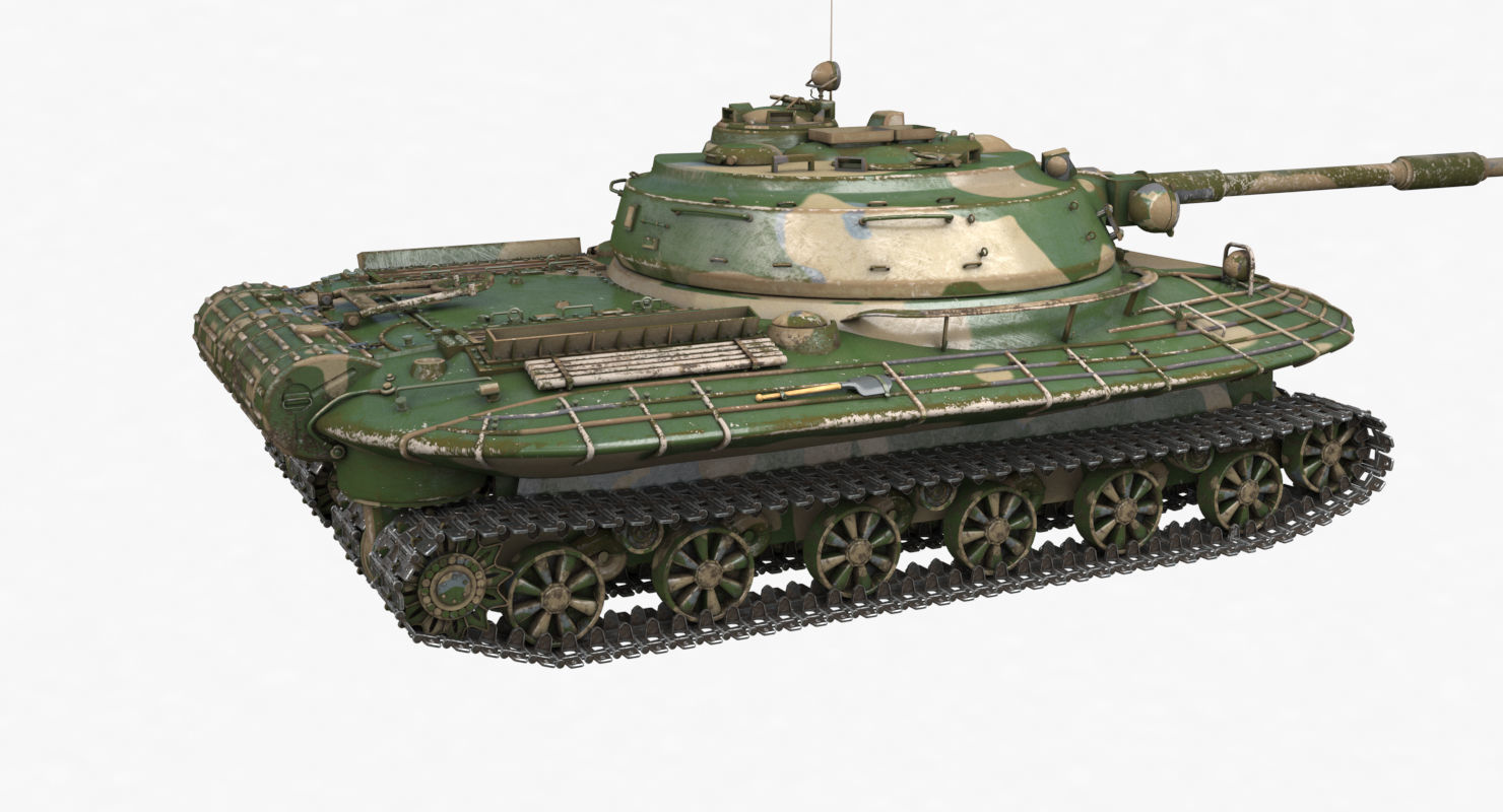 Tank Object 279 Vray 3D model_49