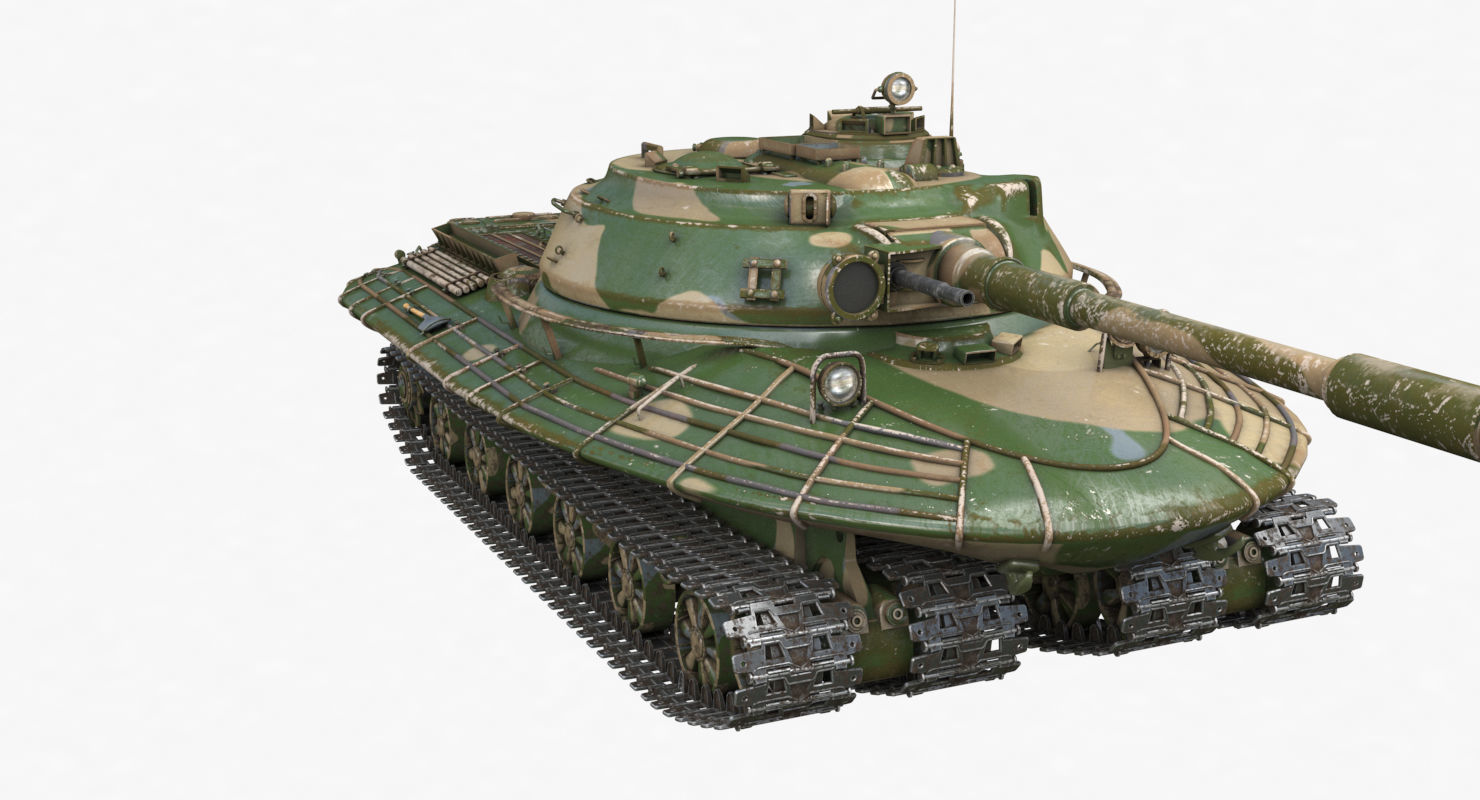 Tank Object 279 Vray 3D model_40