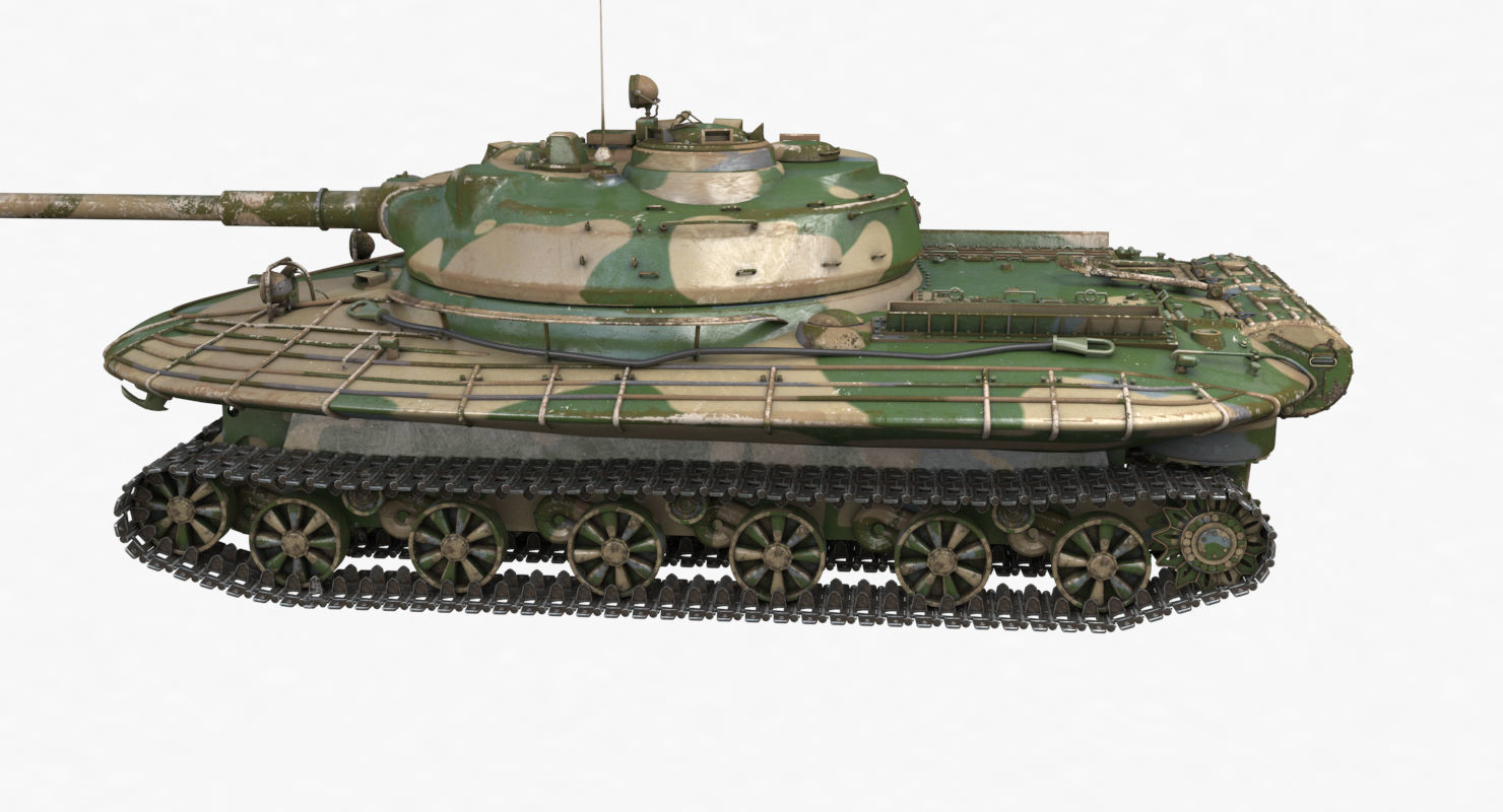 Tank Object 279 Vray 3D model_64