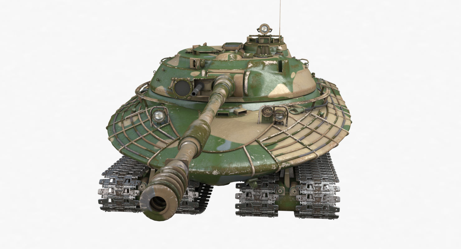 Tank Object 279 Vray 3D model_37