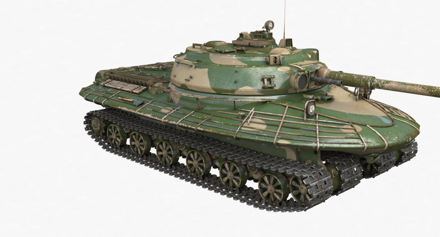 Tank Object 279 Vray 3D model_42