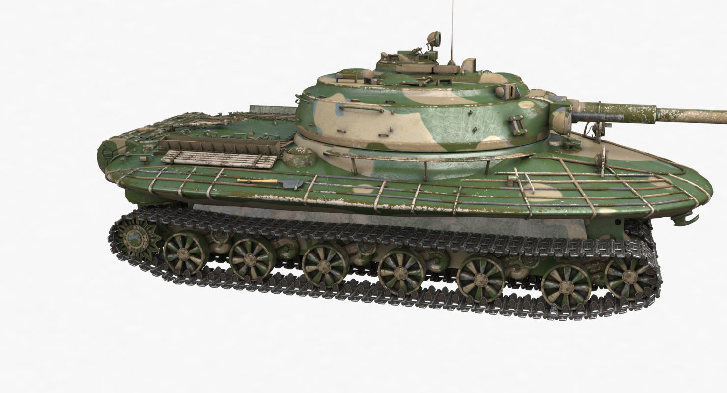 Tank Object 279 Vray 3D model_45