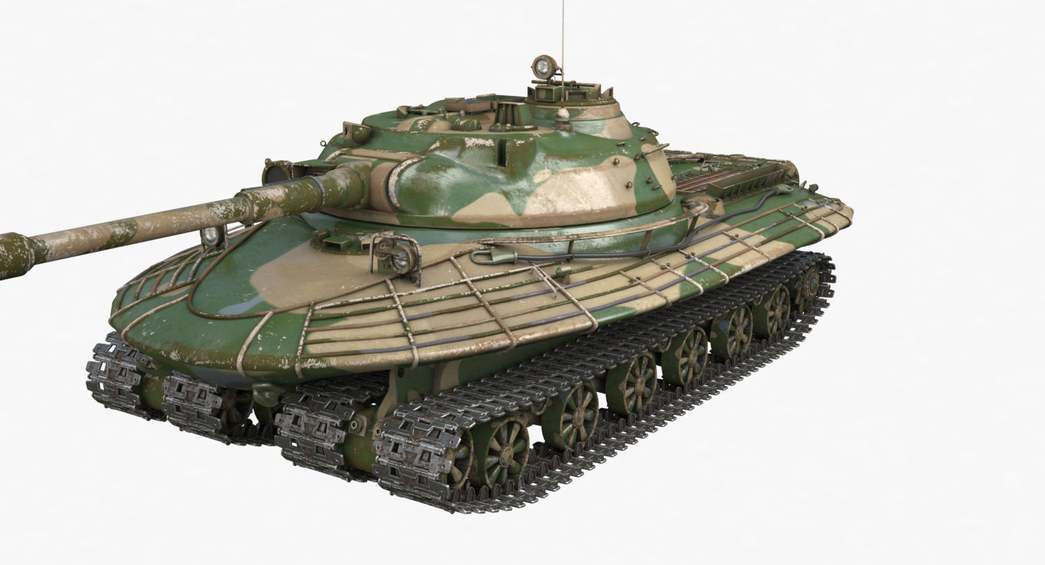 Tank Object 279 Vray 3D model_34