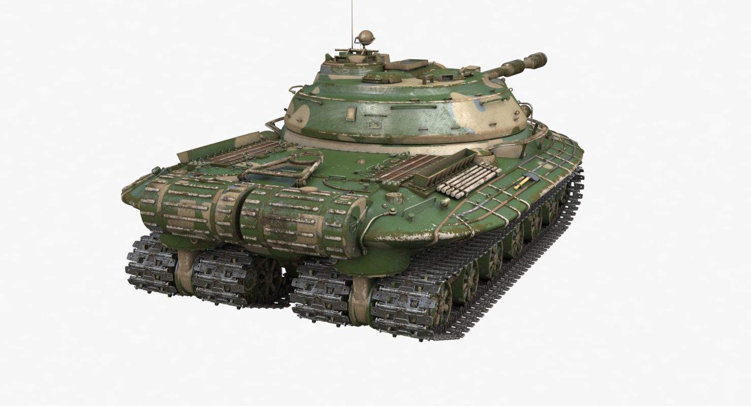 Tank Object 279 Vray 3D model_53