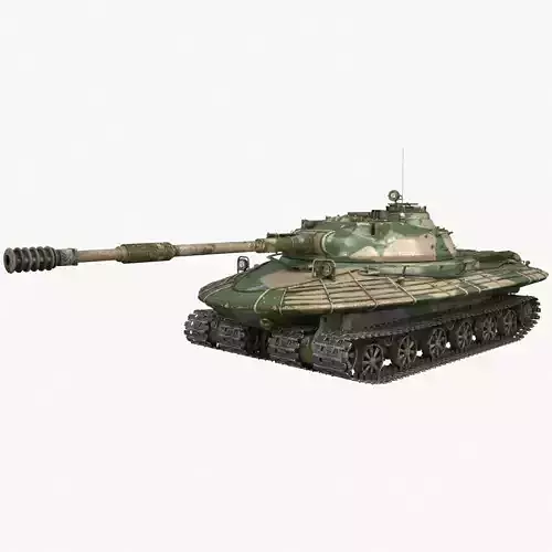 Tank Object 279 Vray 3D model