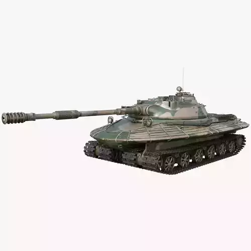 Tank Object 279 Mental Ray 3D model