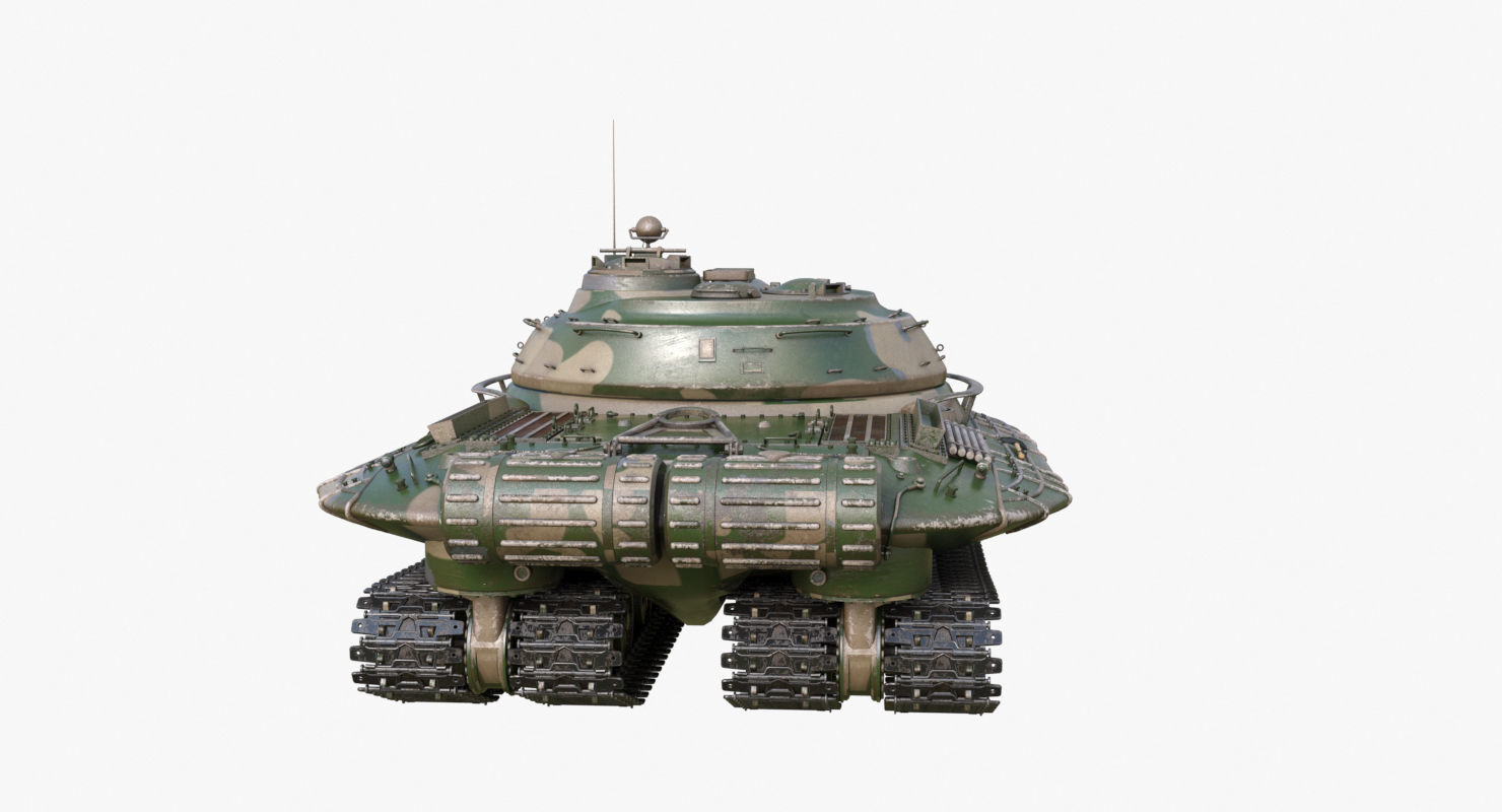 Tank Object 279 Mental Ray 3D model_54
