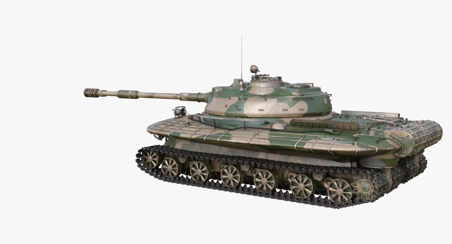 Tank Object 279 Mental Ray 3D model_60