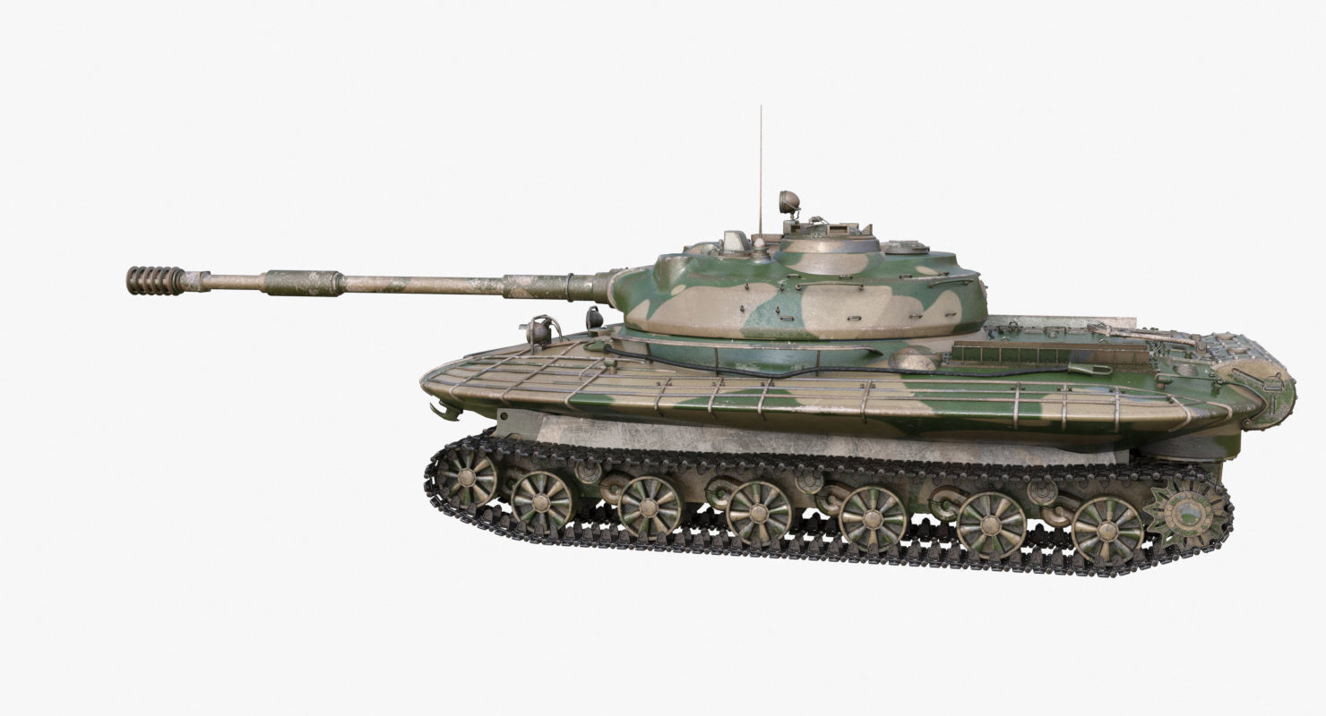 Tank Object 279 Mental Ray 3D model_62