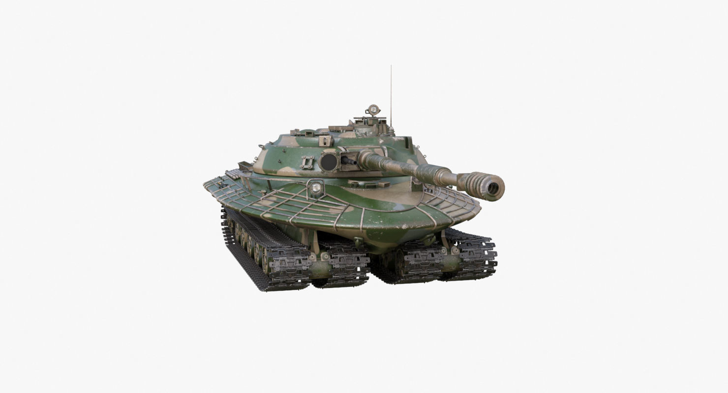 Tank Object 279 Mental Ray 3D model_38
