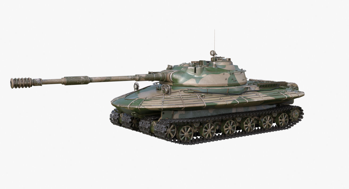 Tank Object 279 Mental Ray 3D model_67