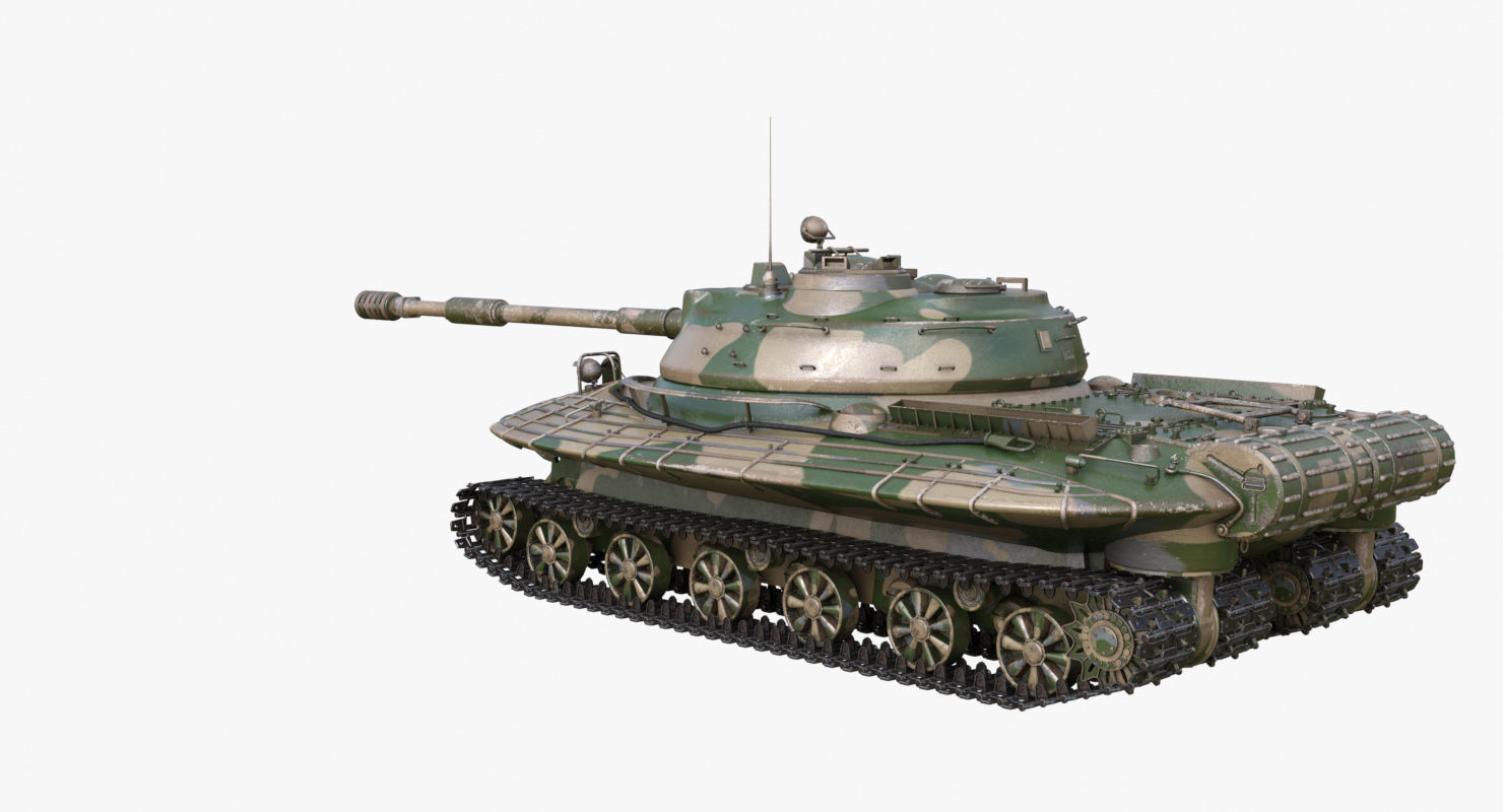 Tank Object 279 Mental Ray 3D model_59